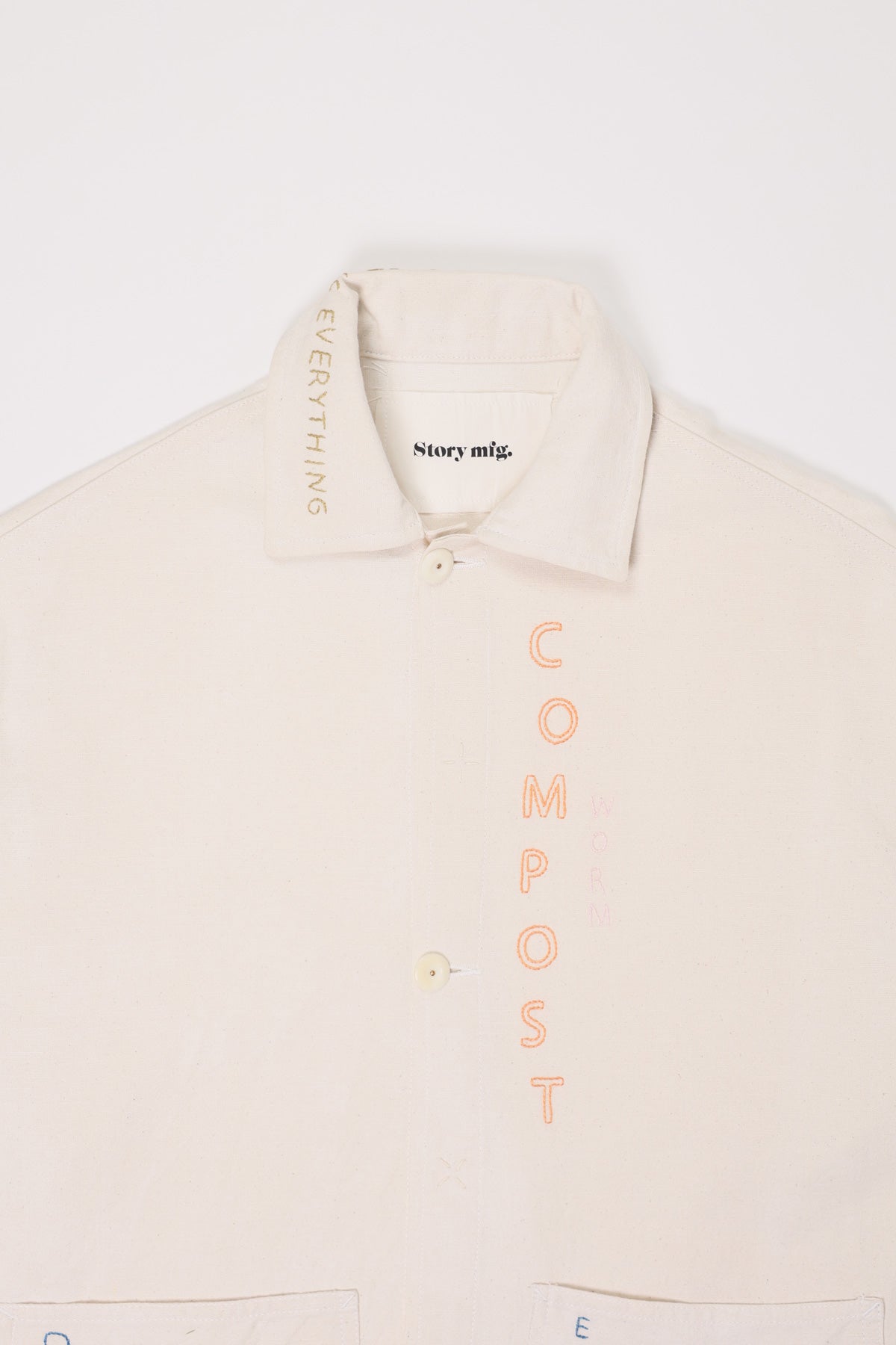 Story Mfg. - SOT Jacket - Ecru Ground Hugger - Canoe Club