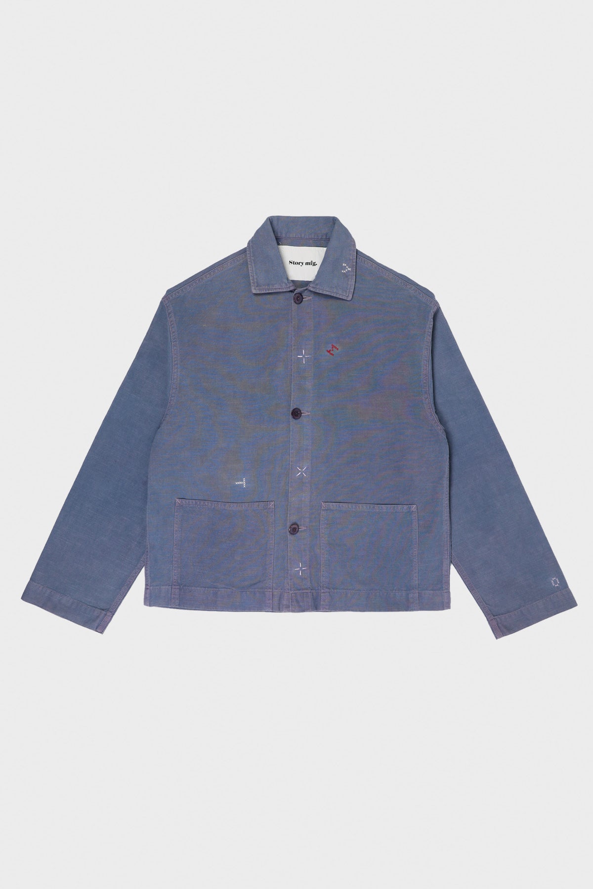 Story Mfg. - SOT Jacket - Purple Cross Stitch - Canoe Club