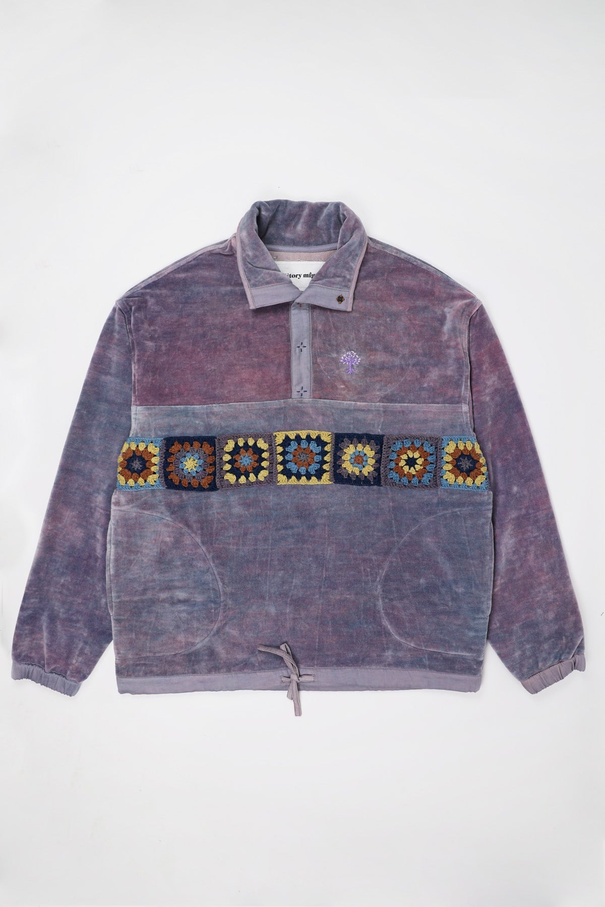 Story Mfg. Polite Pullover | Purple Velvet | Canoe Club