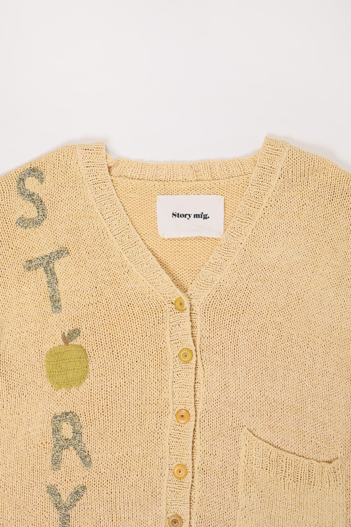 Story Mfg. - Twinsun Cardigan - Lemon - Canoe Club
