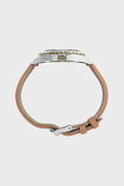 Timex - Navi XL Leather Strap Watch - Stainless/Tan/Black - Canoe Club