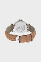 Timex - Navi XL Leather Strap Watch - Stainless/Tan/Black - Canoe Club