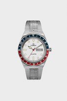 Timex - Q Reissue 38mm Stainless Steel Case - White - Canoe Club