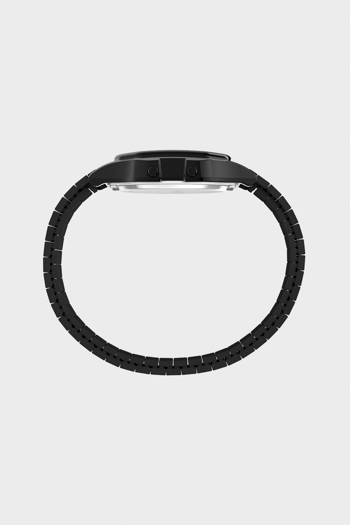 Timex - Timex T80 34mm Stainless Steel Expansion Band Watch - Black - Canoe Club