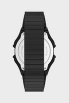 Timex - Timex T80 34mm Stainless Steel Expansion Band Watch - Black - Canoe Club