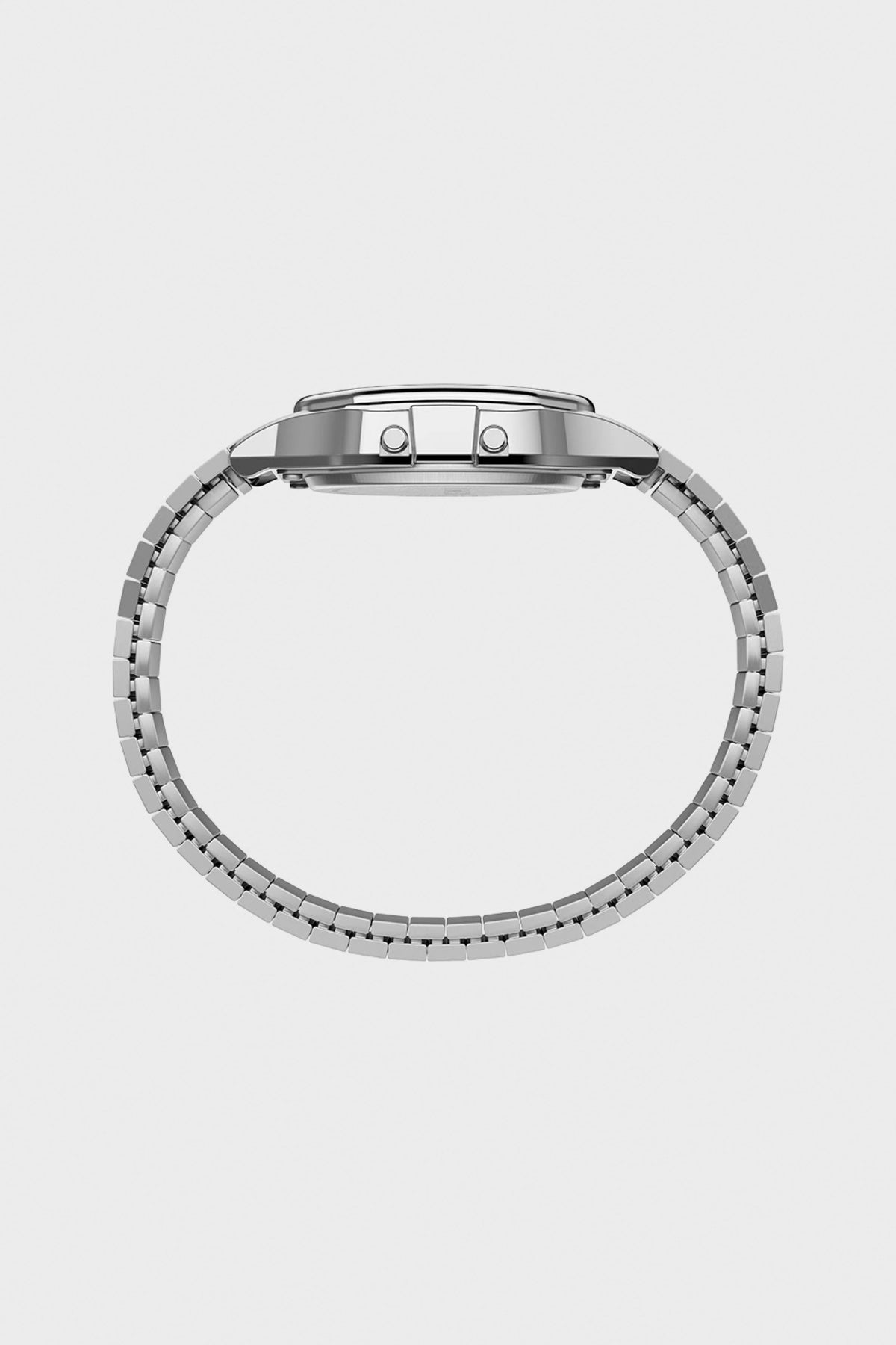 Timex - Timex T80 34mm Stainless Steel Bracelet Watch - Silver Tone - Canoe Club