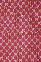 ts(s) - Ethnic Print Short Sleeve Shirt - Red - Canoe Club