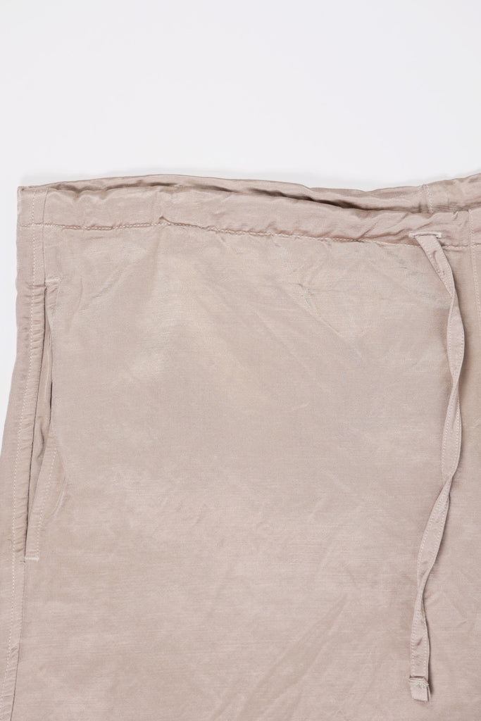 ts(s) - Garment Dye Viscose Drawstring Shorts - Beige - Canoe Club