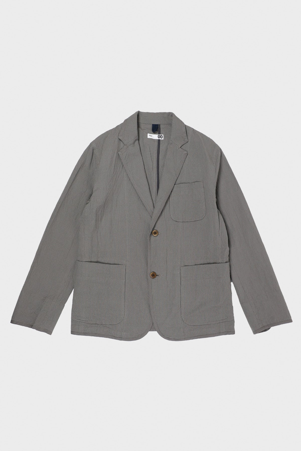 ts(s) - Seersucker 2 Button Jacket - Gray - Canoe Club