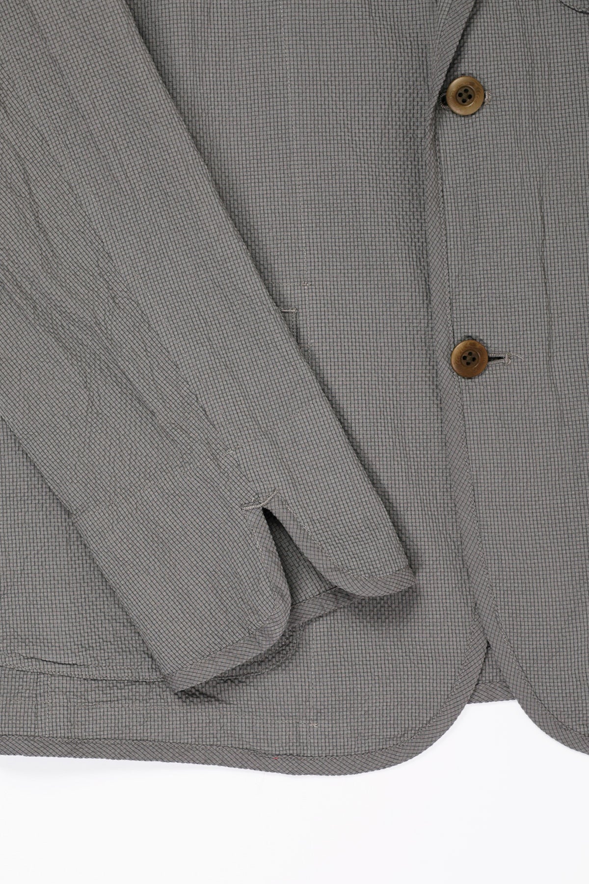 ts(s) - Seersucker 2 Button Jacket - Gray - Canoe Club