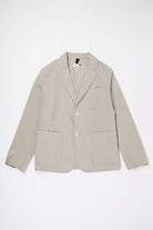 ts(s) - Seersucker 2 Button Jacket - Khaki - Canoe Club