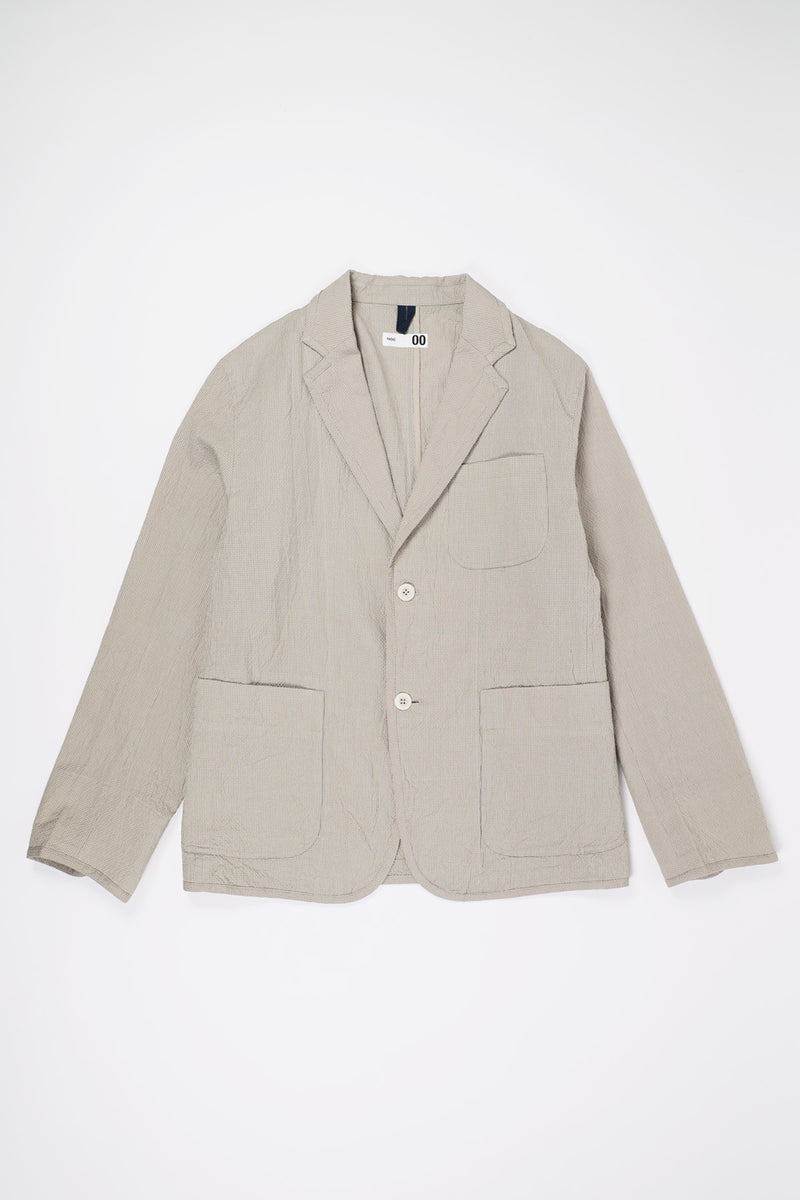 Ts(s) Seersucker 2 Button Jacket | Khaki | Canoe Club