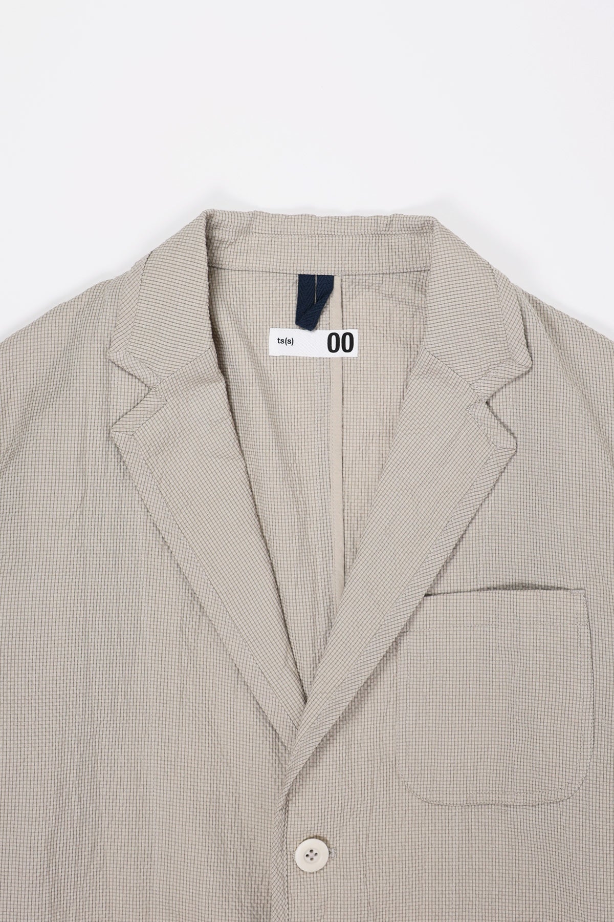 ts(s) - Seersucker 2 Button Jacket - Khaki - Canoe Club