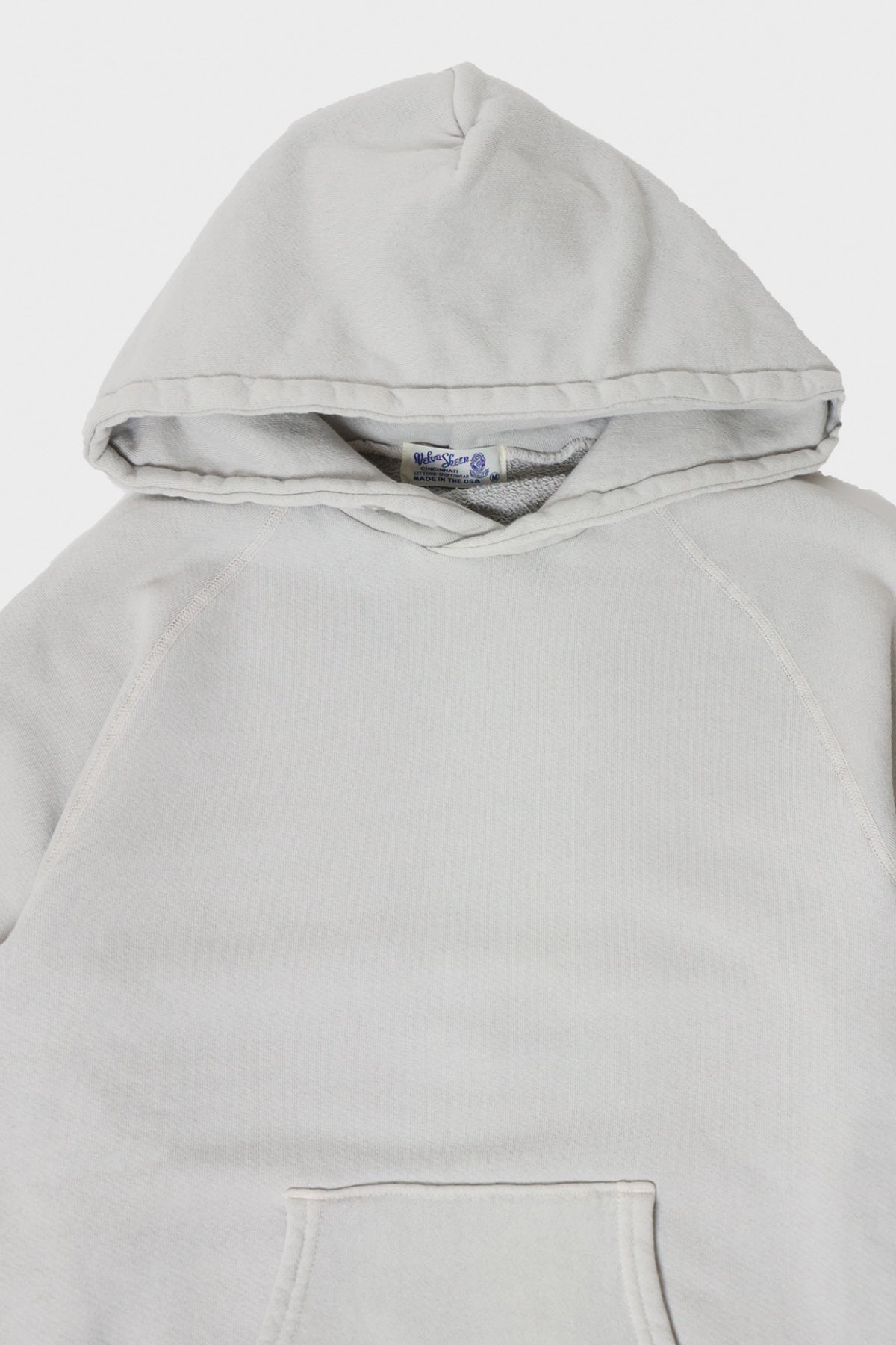 Velva Sheen - 8oz Pigment Freedom Pullover Hoodie - Grey - Canoe Club