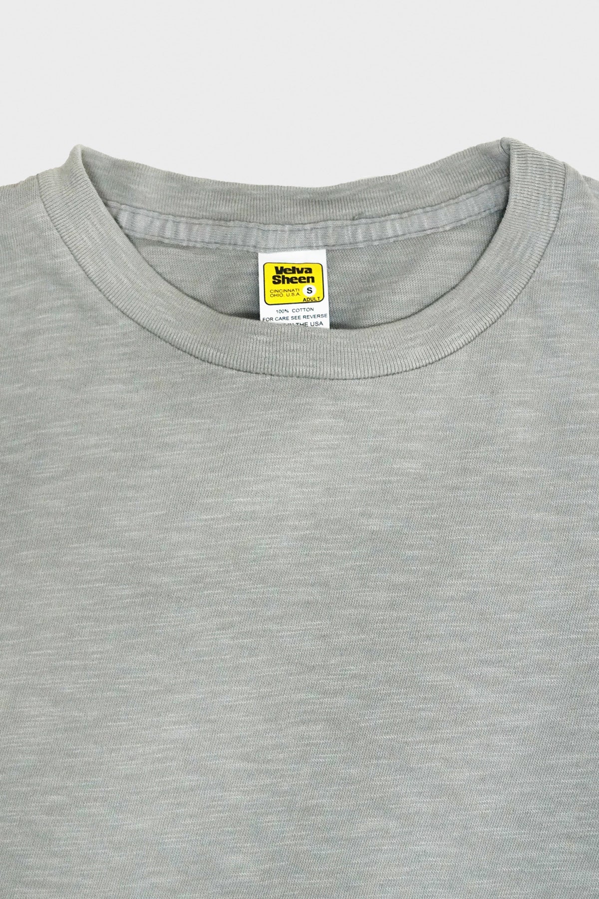 Velva Sheen - Long  Sleeve Rolled Tee - Grey - Canoe Club