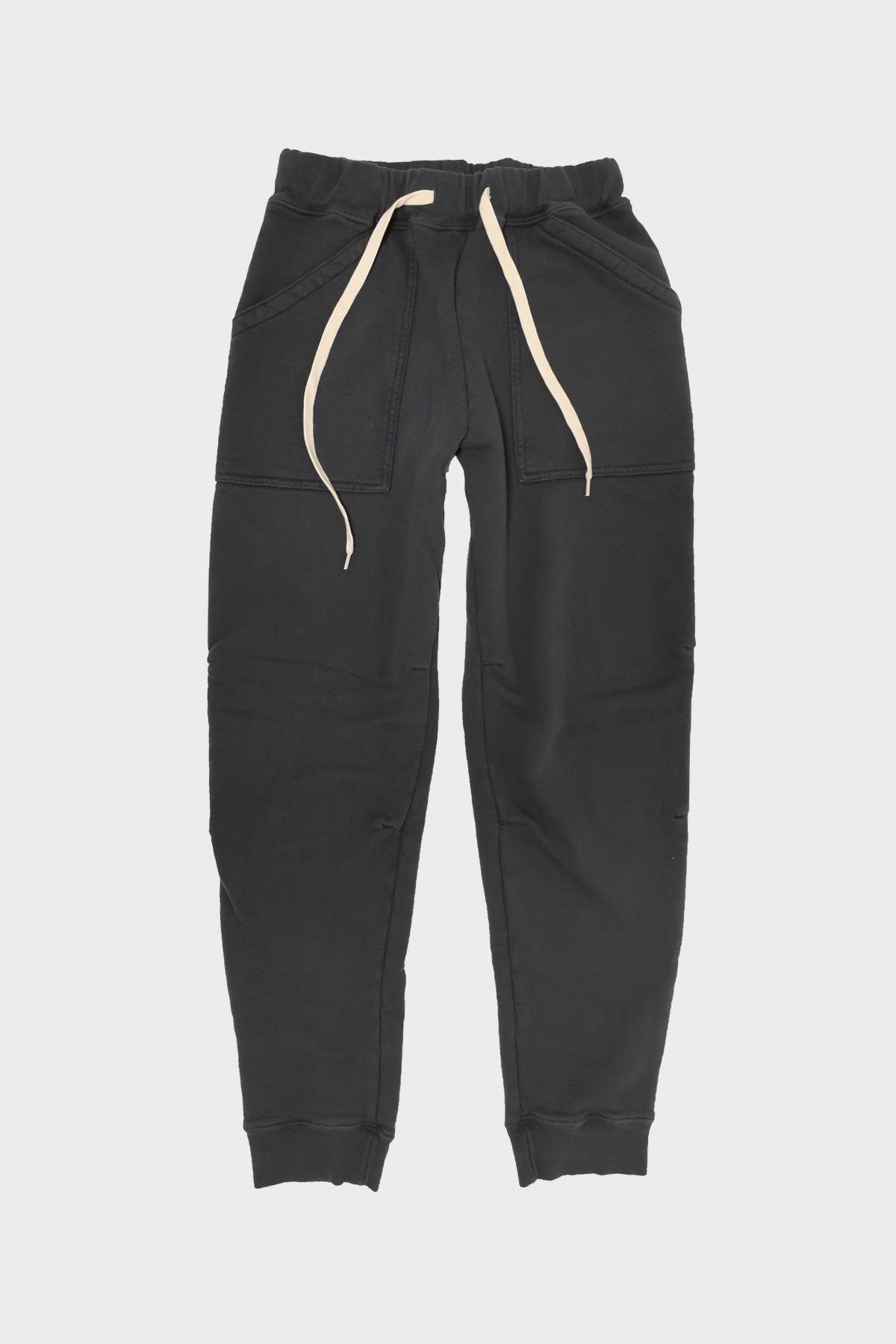 Velva Sheen Pigment Army Gym Sweatpants, Black
