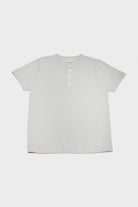 Velva Sheen - Short Sleeve Henley - Grey Pigment Dye - Canoe Club