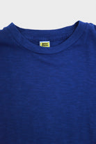 Velva Sheen - Short Sleeve Rolled Tee - Blue - Canoe Club