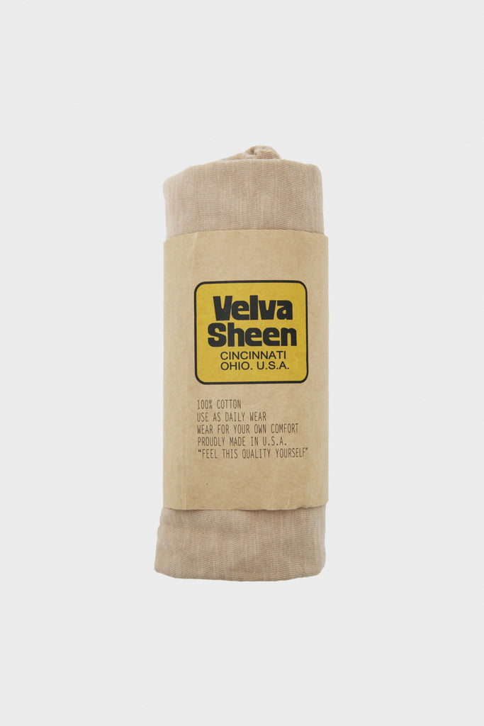 Velva Sheen - Short Sleeve Rolled Tee - Latte - Canoe Club