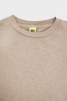 Velva Sheen - Short Sleeve Rolled Tee - Latte - Canoe Club