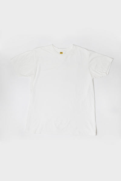 Velva Sheen Short Sleeve Rolled Tee | White | Canoe Club