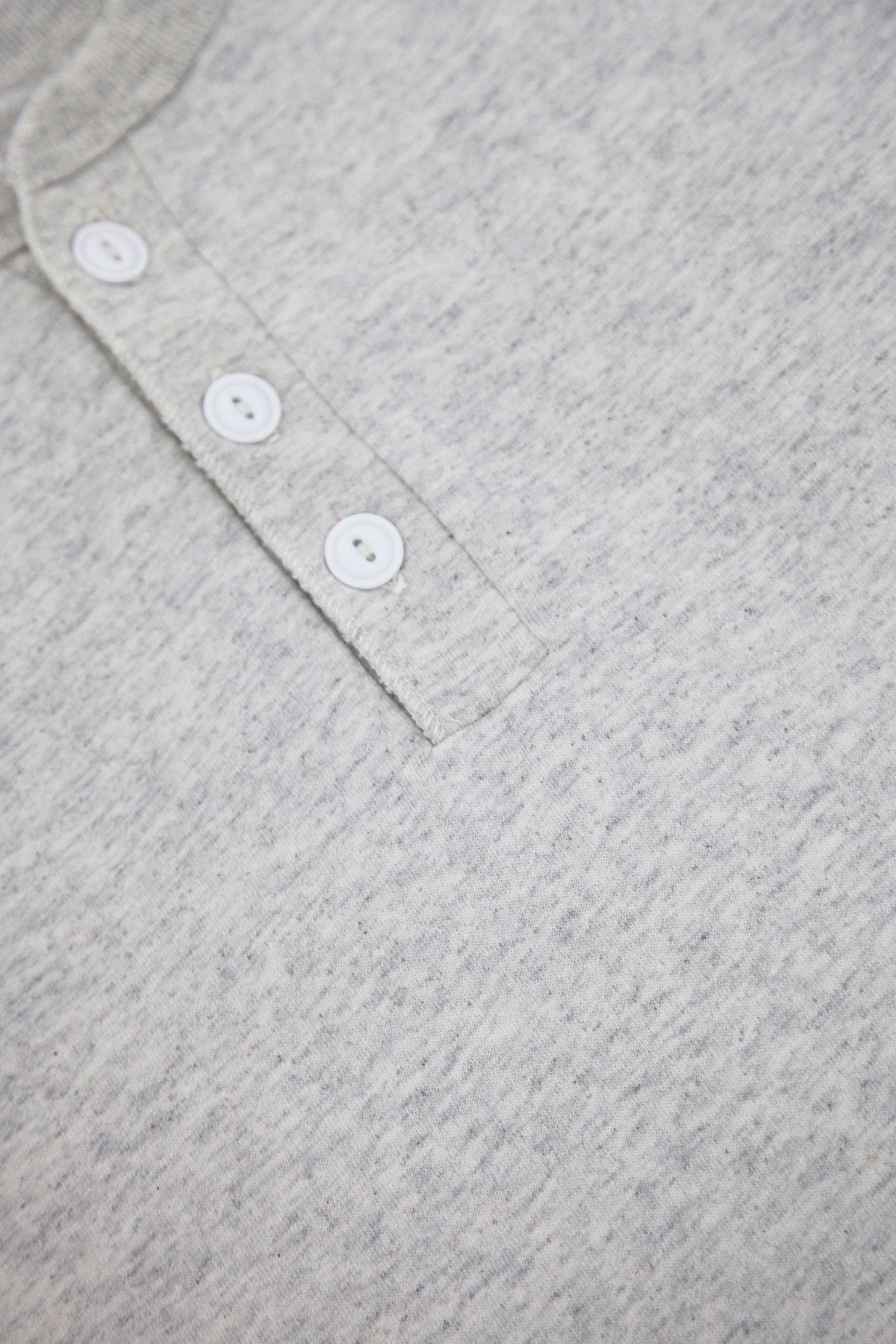 Velva Sheen - Tubular Knit Henley - Oatmeal - Canoe Club