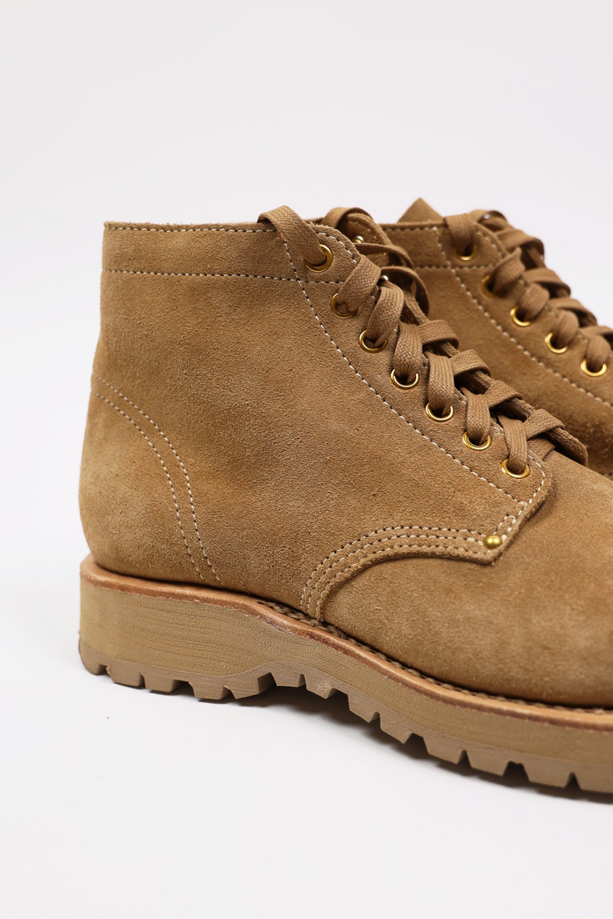 Visvim - Brigadier Boots-Folk - Beige - Canoe Club