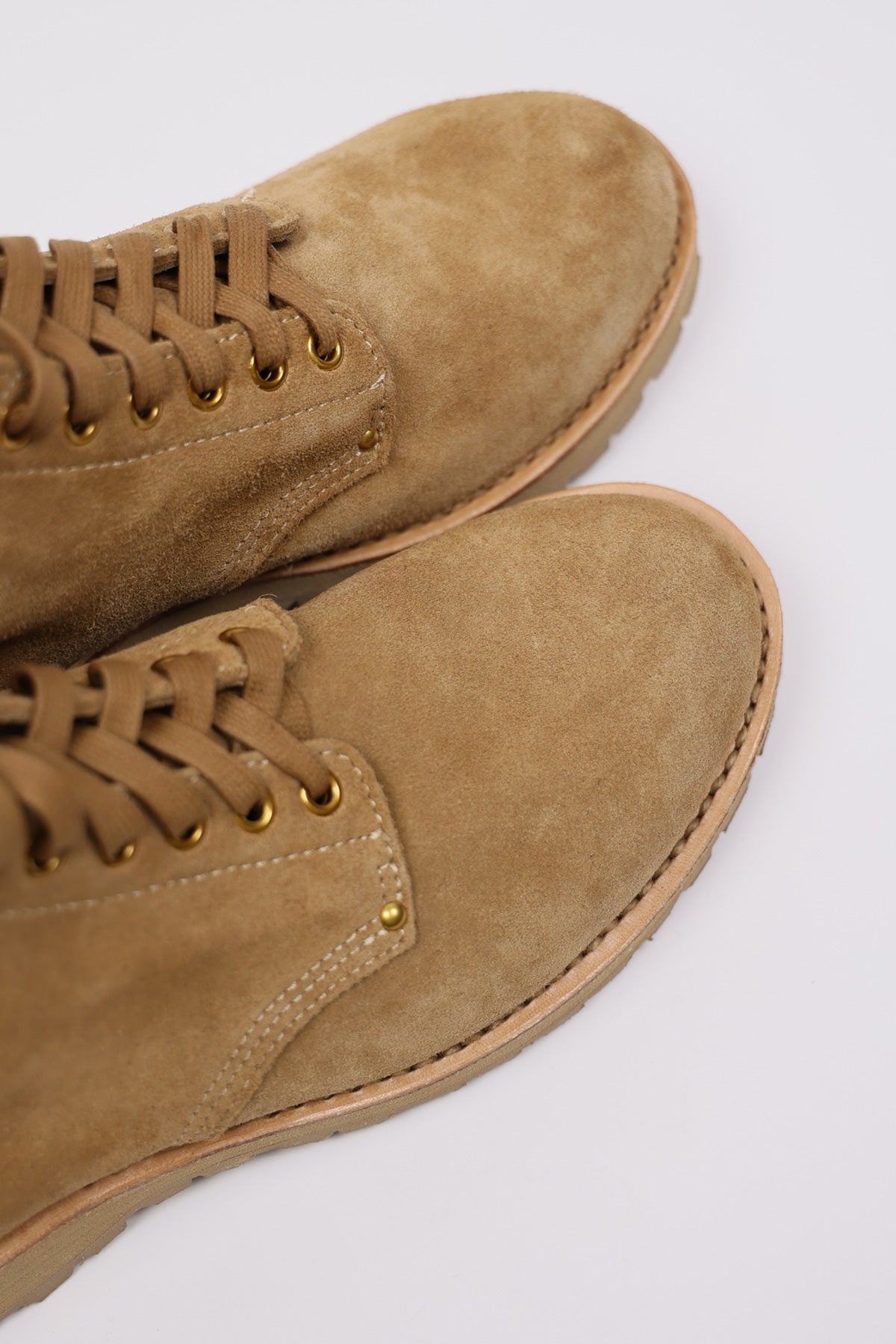 Visvim - Brigadier Boots-Folk - Beige - Canoe Club