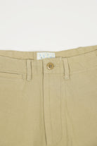 Wythe - Cotton/Linen Shorts - Camp Khaki - Canoe Club