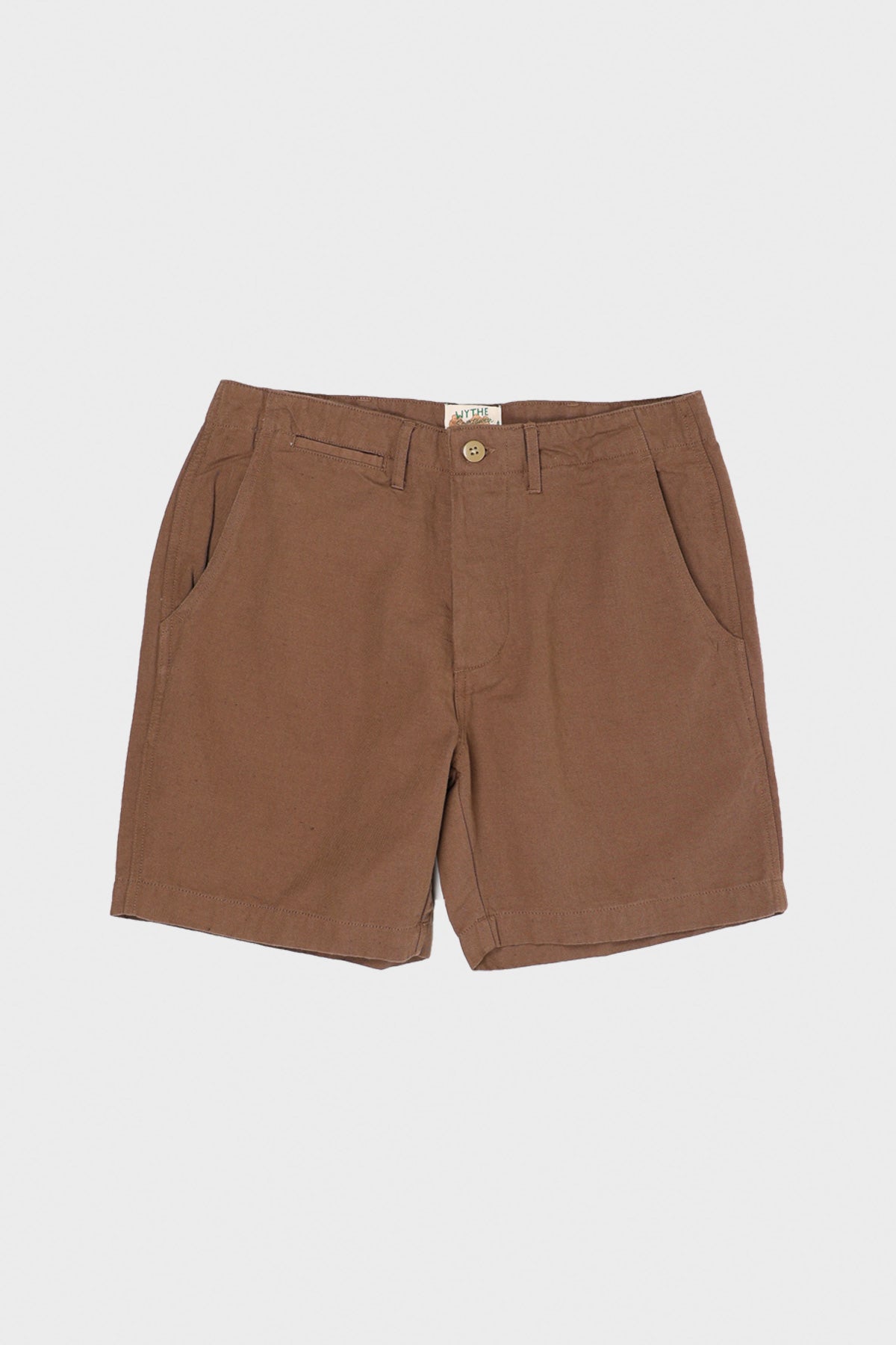 Wythe - Cotton/Linen Shorts - Churro Brown - Canoe Club