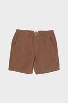 Wythe - Cotton/Linen Shorts - Churro Brown - Canoe Club
