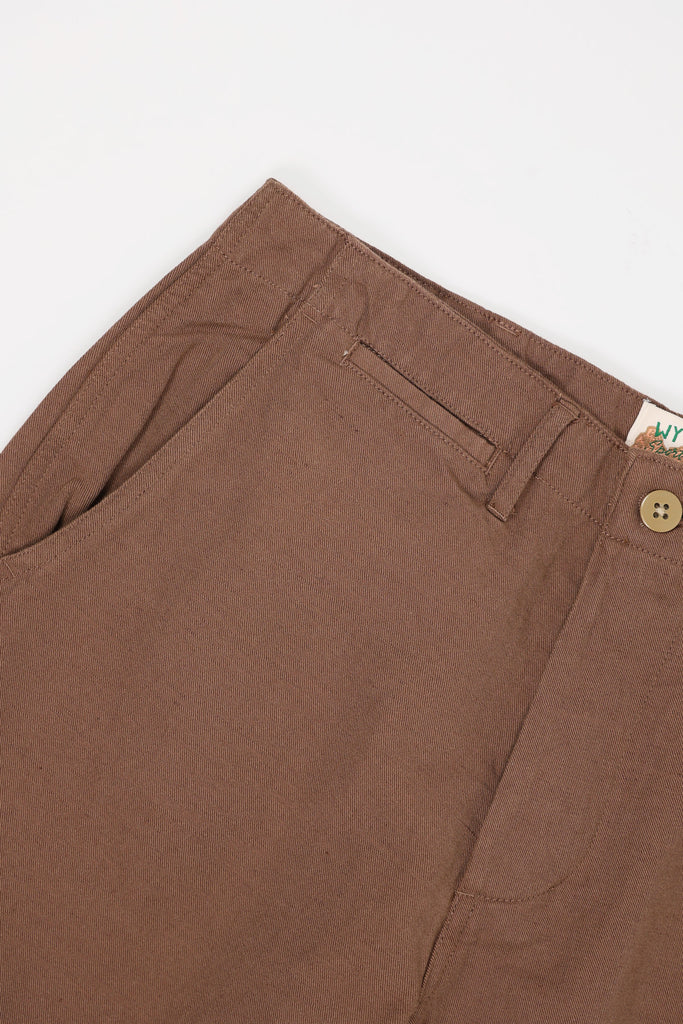 Wythe - Cotton/Linen Shorts - Churro Brown - Canoe Club