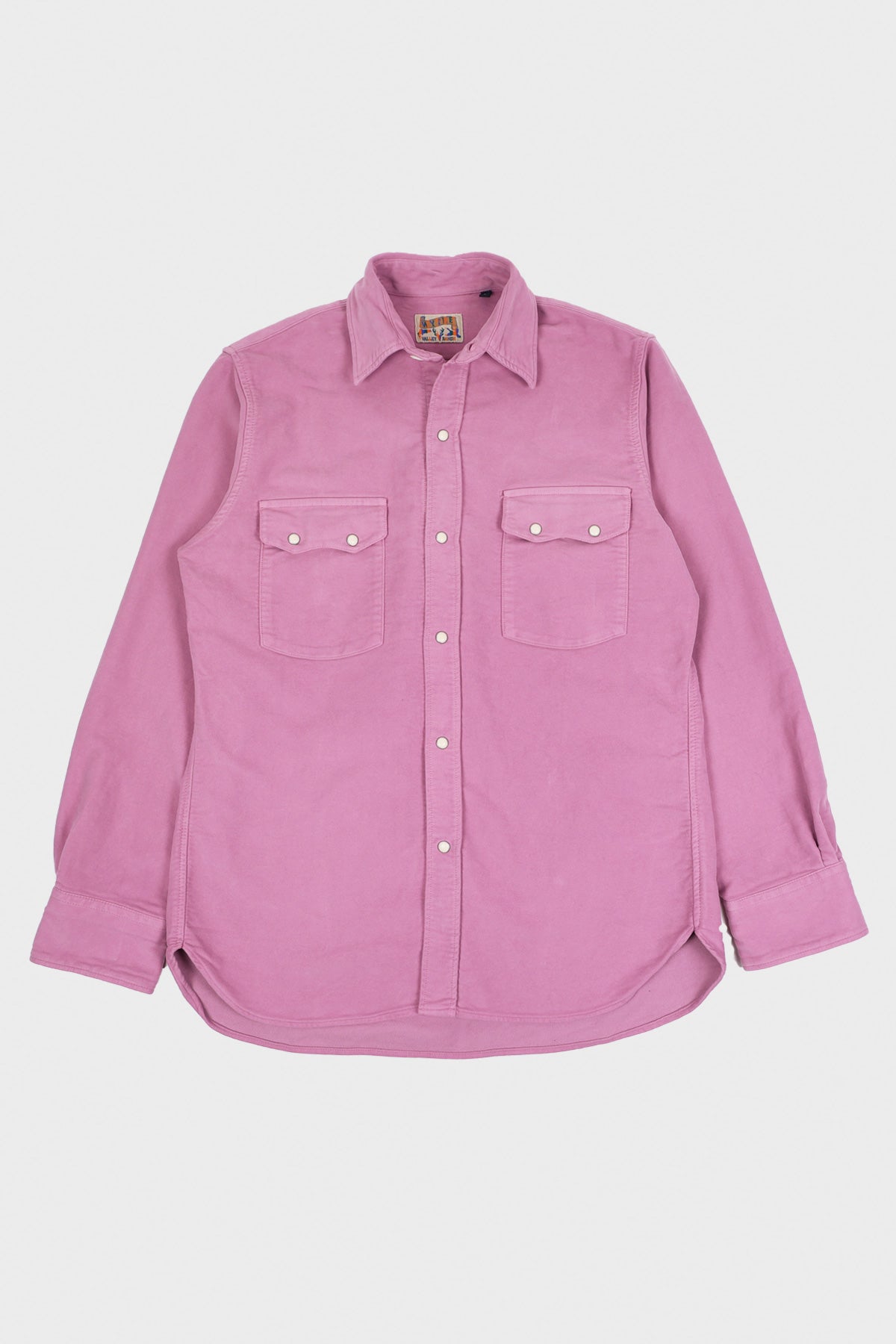 Wythe - Moleskin Pearl Snap Shirt - Rosette - Canoe Club