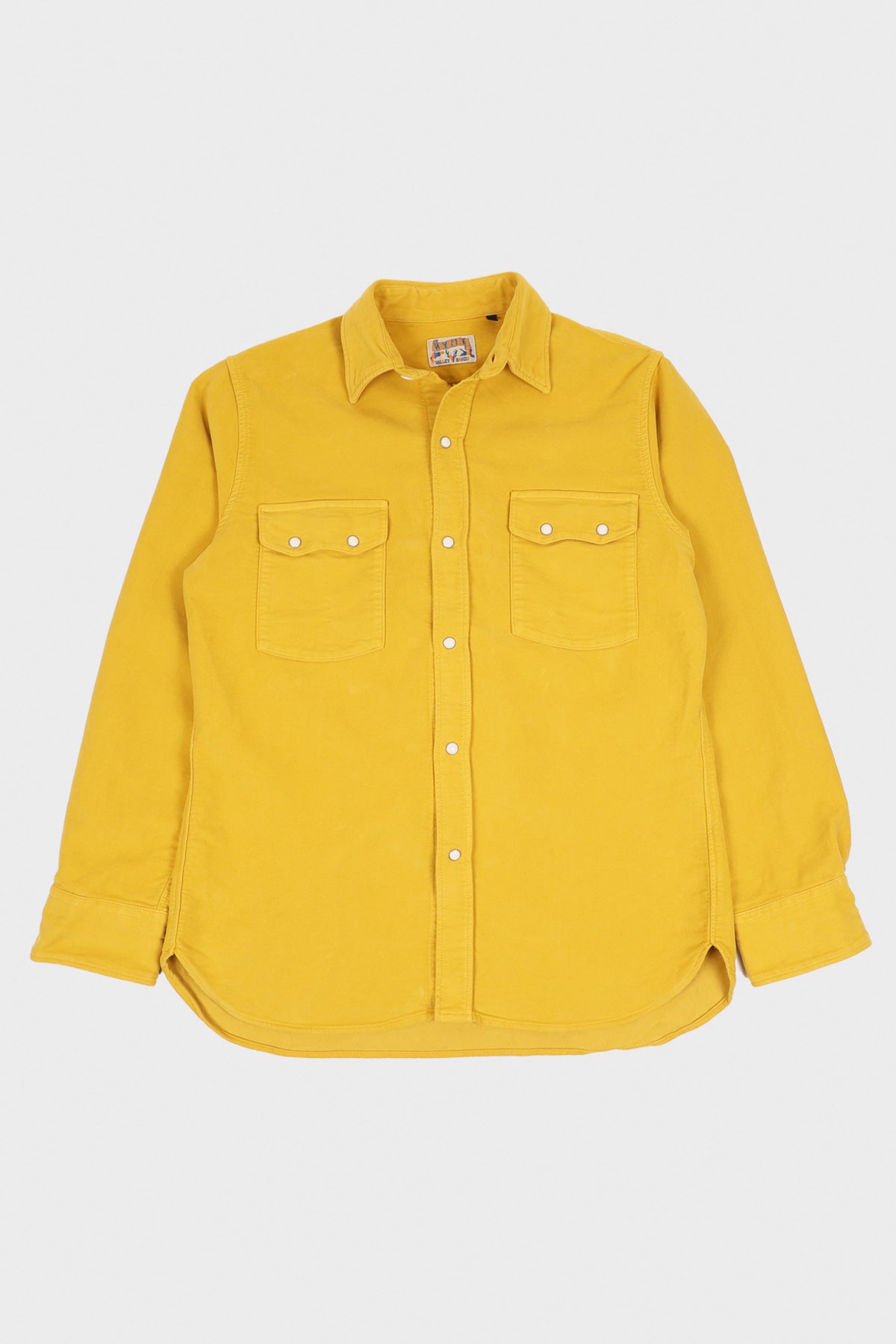 Wythe - Moleskin Pearl Snap Shirt - Wheat - Canoe Club