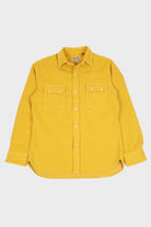 Wythe - Moleskin Pearl Snap Shirt - Wheat - Canoe Club