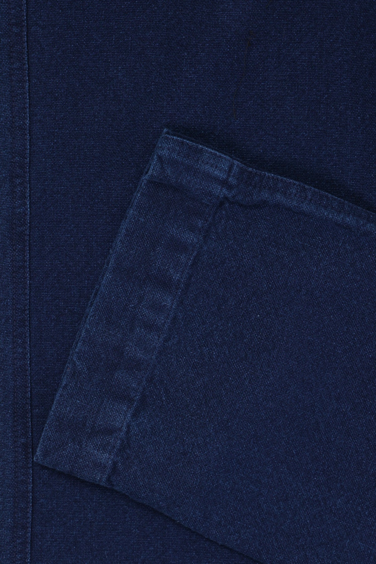 Wythe - Rustic Plainweave Flat Front Chino - Indigo - Canoe Club