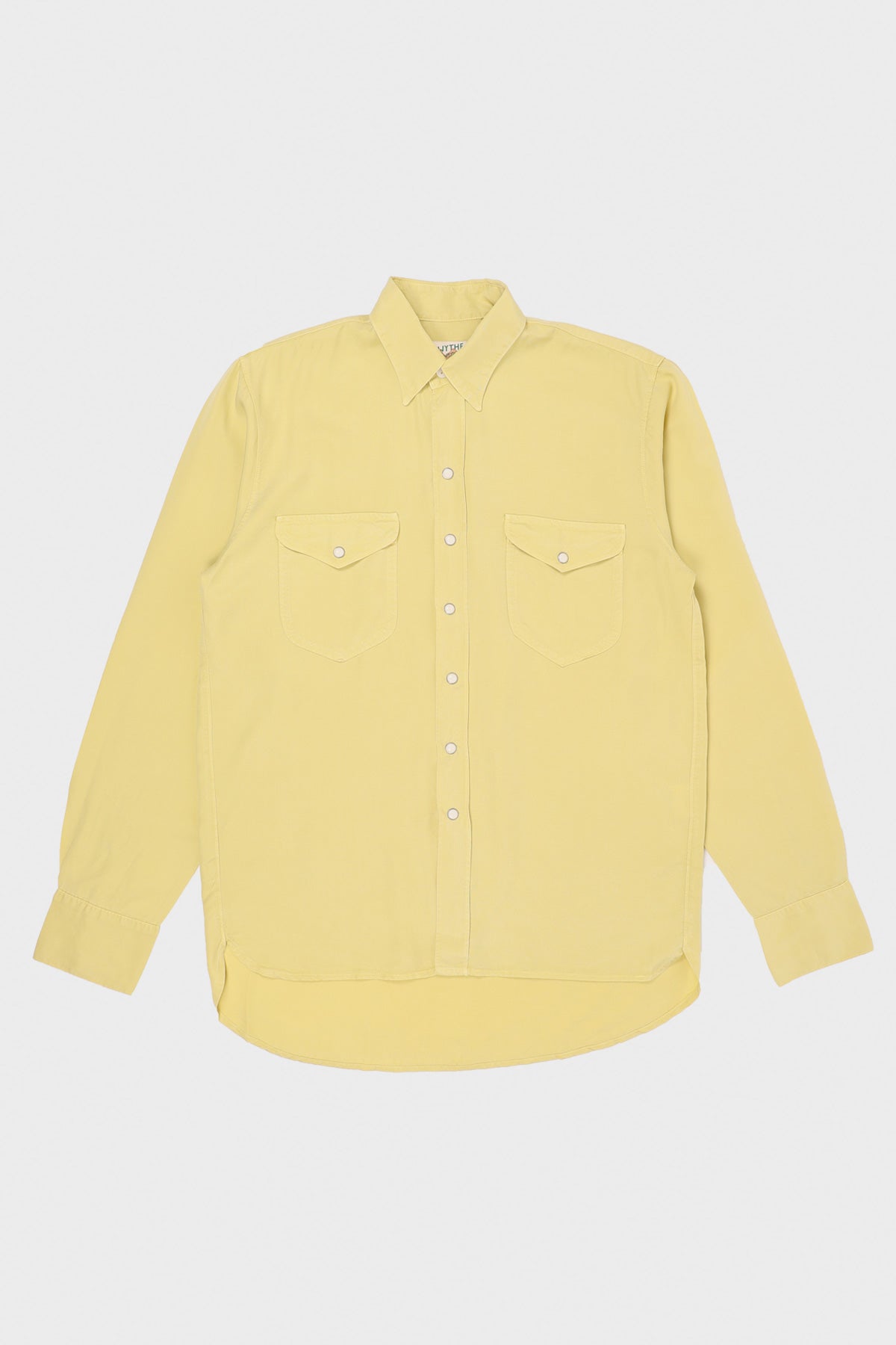 Wythe - Tencel Pearl Snap Shirt - Sunshine - Canoe Club