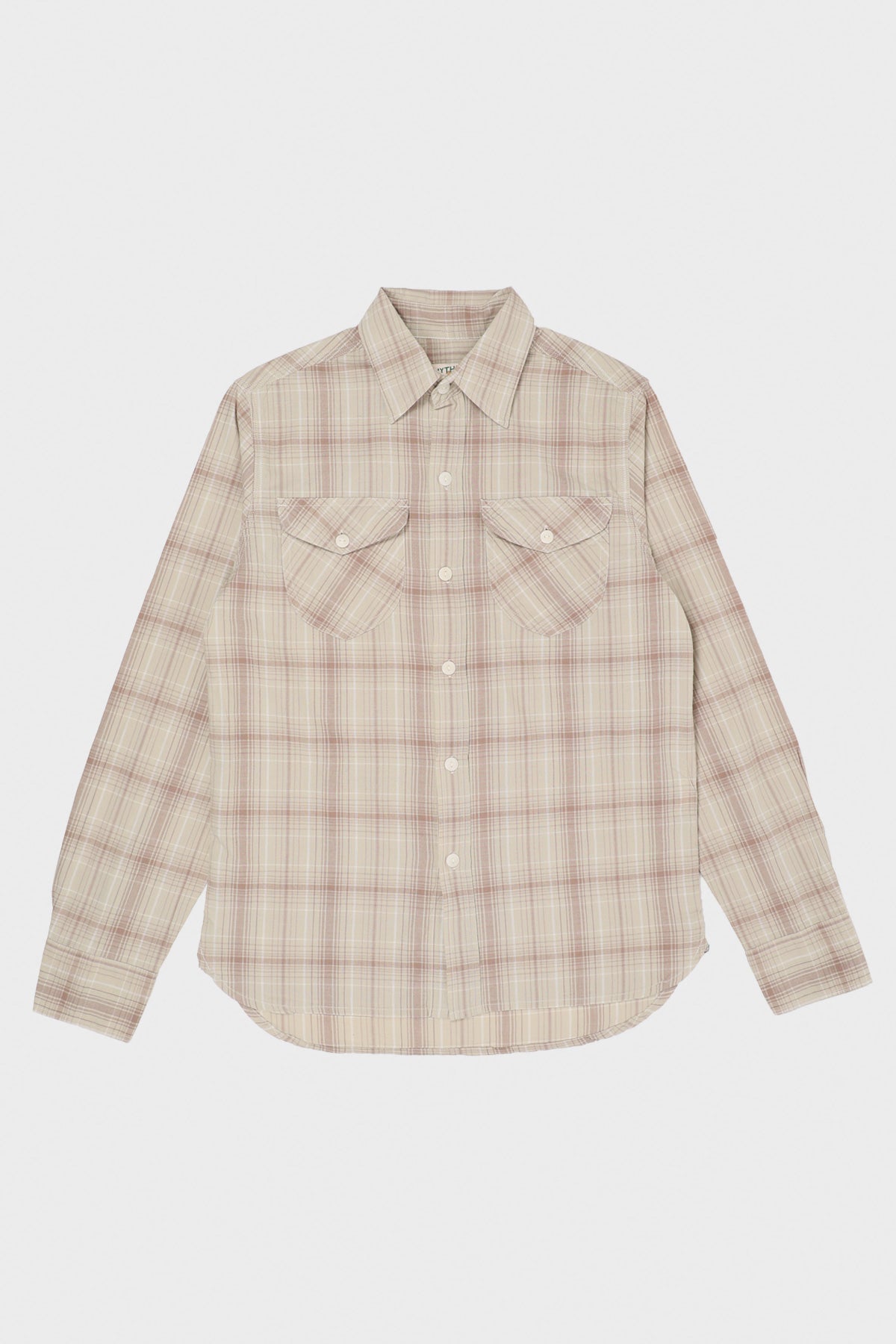 Wythe - Washed Madras Workshirt - Earthtone Plaid - Canoe Club