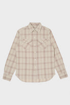Wythe - Washed Madras Workshirt - Earthtone Plaid - Canoe Club