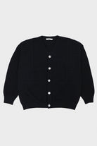 Yashiki - Hanaikada Cardigan - Black - Canoe Club
