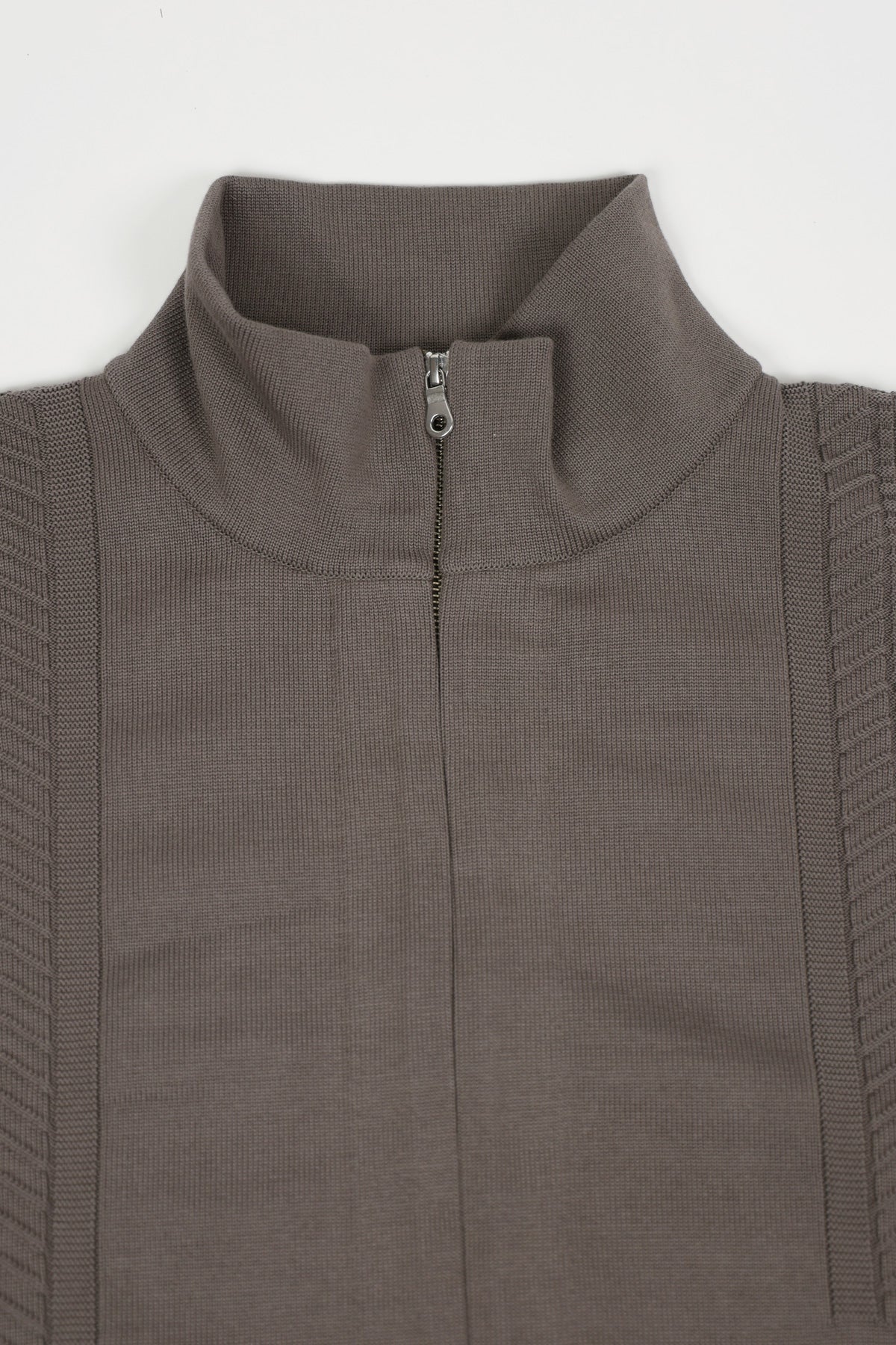 Yashiki - Hatsuhana Knit Blouson - Greige - Canoe Club