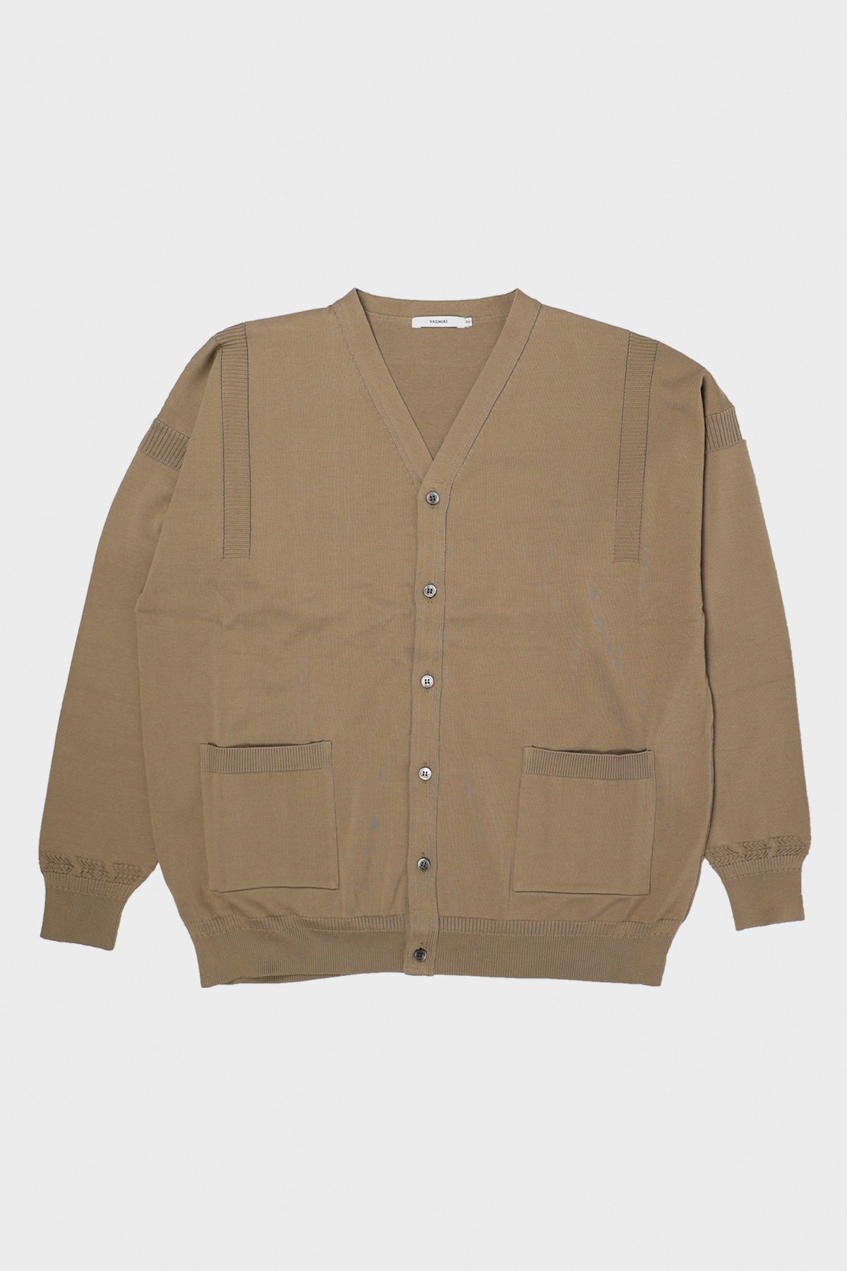Yashiki - Satoyuki Cardigan - Beige - Canoe Club