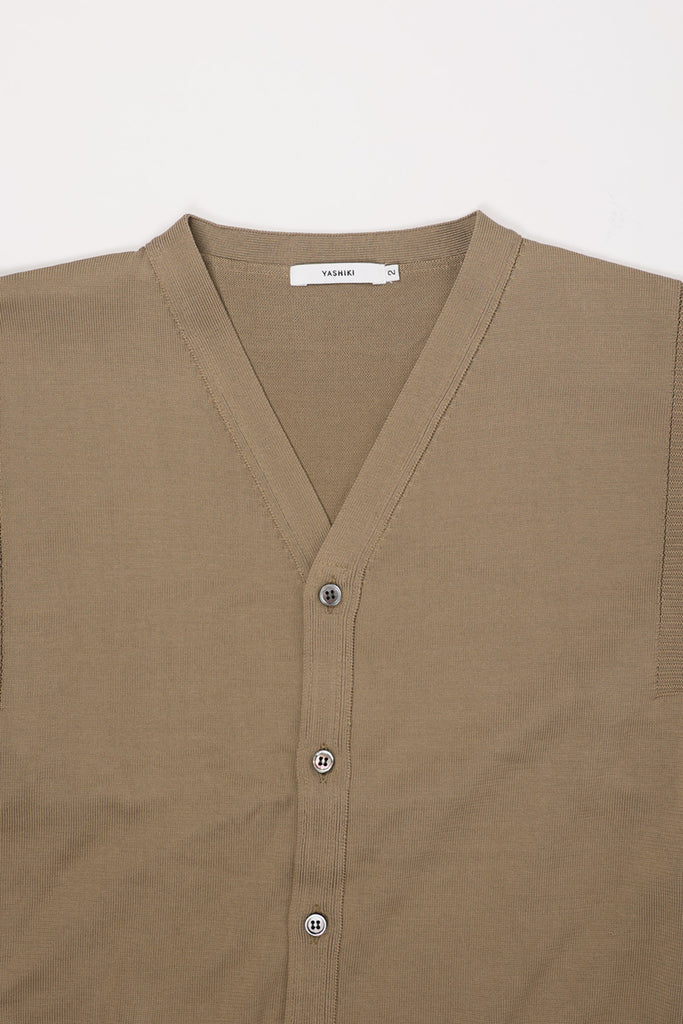 Yashiki - Satoyuki Cardigan - Beige - Canoe Club